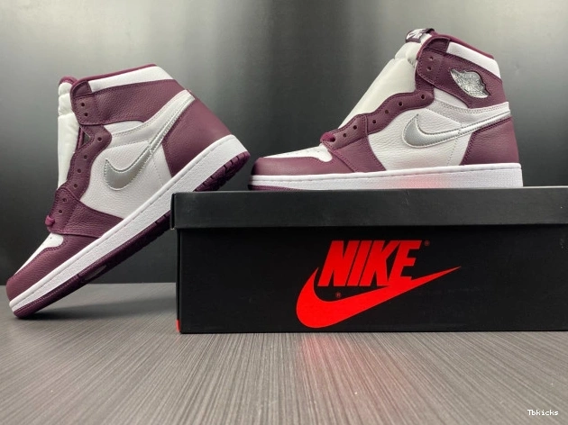 Reps TBK High 1 Air 555088-611 Jordan OG Bordeaux 0805